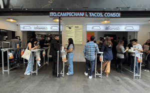 Los Caramelos: barbacoa de res en tortilla de harina y un postre de ate con queso inolvidable en CDMX